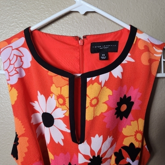Victoria Beckham for Target Retro Mod Floral Romper-Size XS - Picture 3 of 9